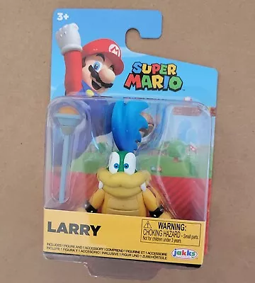 Nintendo Super Mario 2.5  Larry Koopa Action Figure Jakks Pacific • $8