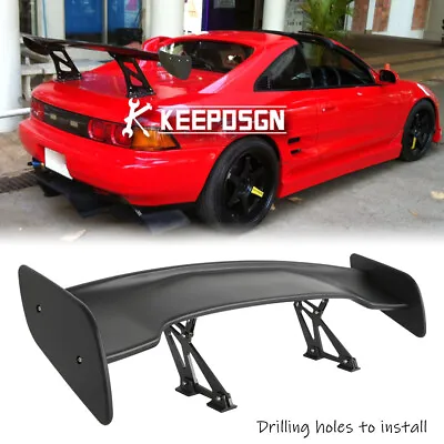 For Toyota MR2 SW20 SW30 46  Matte Rear Trunk Spoiler Racing GT Wing High-Stand • $144.45