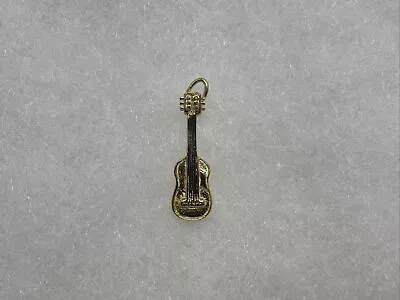 Fine 14K Yellow Gold Bass Guitar Shaped Pendant Charm Musical Instrument 2.95g • $224.99