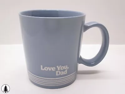 Target Threshold Stoneware Love You Dad Mug Blue 16oz Father's Day Modern • $16.20