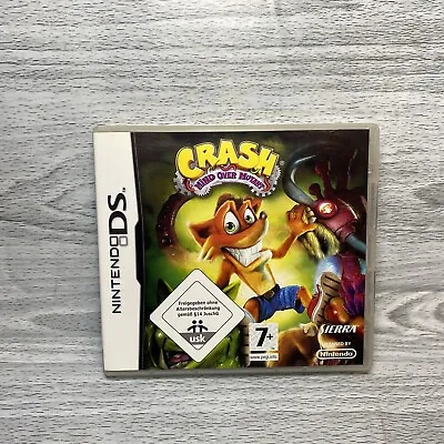 Crash Mind Over Mutant Nintendo DS Handheld Console Game Complete With Manual • £13.95