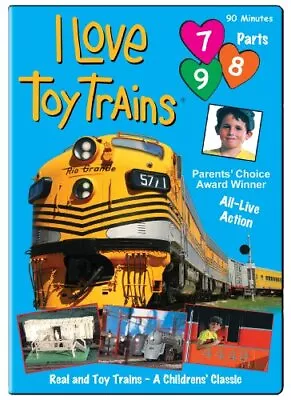 I Love Toy Trains Parts 7-9 - DVD - Multiple Formats Box Set Color Dolby Full • $27.49