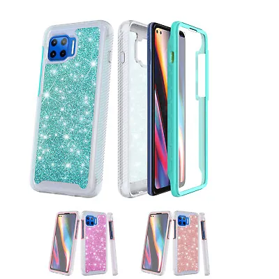 For Motorola Moto G 5G Plus Glitter Full Body Phone Case Cover Built In Screen • $9.99