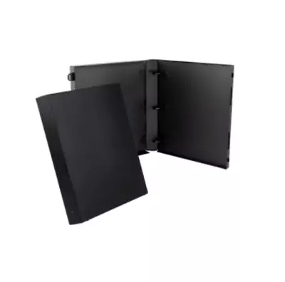 UniKeep 3 Ring Binder - Black- 1.5 Inch Spine - No Overlay - Box Of 15 • $89.99