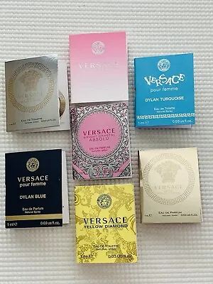 Versace Collection For Women Sample Size 7pcs (1ml Each) • $21.95