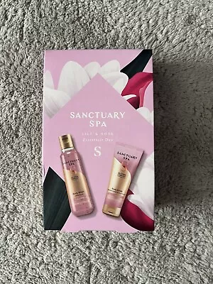 Sanctuary Spa Lily & Rose Body Wash 150ml And Body Scrub 100ml. • £1.50