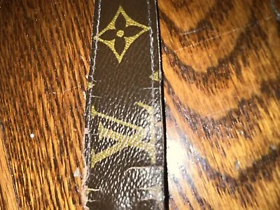 Louis Vuitton Monogram Canvas Belt Gold Buckle 100|40 - 1” Width • $150