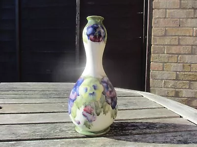 Moorcroft Pottery Early Pansy On White Design Vase A/f • £395