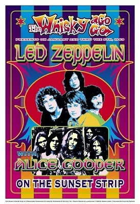 $11.44 • Buy Led Zeppelin Band Concert Page Plant Jones Bonham 8.5x11 Photo Picture Poster