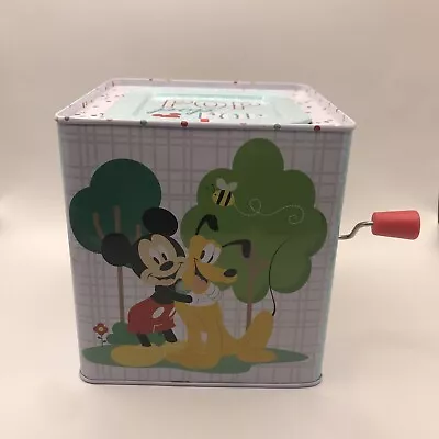 Disney Baby Mickey Mouse Jack- In-the Box 2020 Works Great EUC 83 • $16