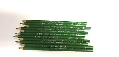 Vintage Venus Paradise Lot Of 11 Colored Pencils Lawn Green • $9.99