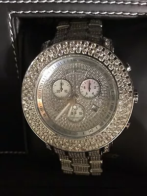 New Authentic JOJO Joe Rodeo Junior Men's Diamond Watch - JJU37 Aprx (19.50 CT) • $5955