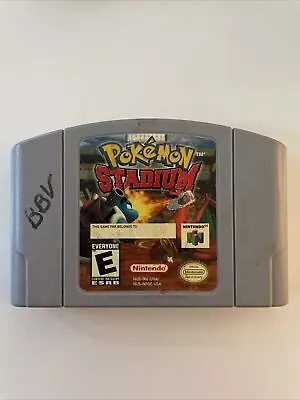 Pokemon Stadium N64 (Nintendo 64 2000) Authentic Tested & Working! • $29.99