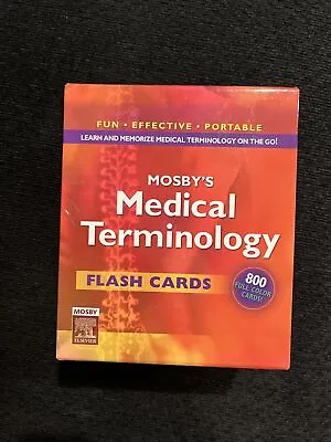 Mosby's Medical Terminology Flash Cards By Mosby Publishing Staff (2006... • $24.99