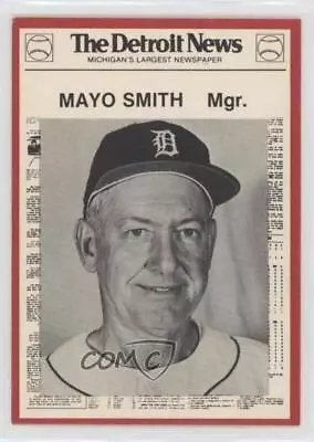 1981 Detroit News Tigers Boys Of Summer 100th Anniversary Red Border Mayo Smith • $1.39