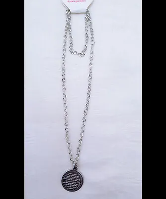 Islamic Ayatul Kursi 4 Qul Kalima Shahada Pendant Necklace 99 Names Of Allah S • £8