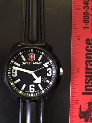 Victorinox Swiss Army Unisex 41mm Black Recon Wrist Watch 24533 Luminous Hands • $57.59