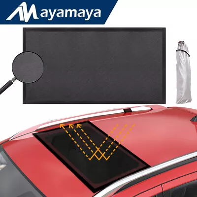 Magnetic Car Auto Sunroof Sun Shade Moonroof Mesh Cover Screen Camping Anti-Bug • $14.99