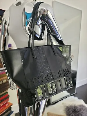 Versace Jeans Couture  Black Large Handbag • $280