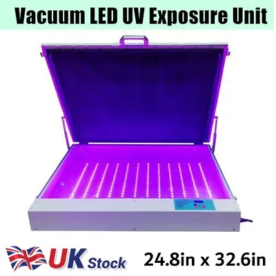 £923.40 • Buy QOMOLANGMA Tabletop Precise 24.8in X 32.6in 120W Vacuum LED UV Exposure Unit