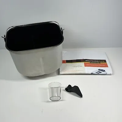 WOLFGANG PUCK BBME0070 Bread Maker Machine Pan & Paddle Only Replacement Parts • $17.95