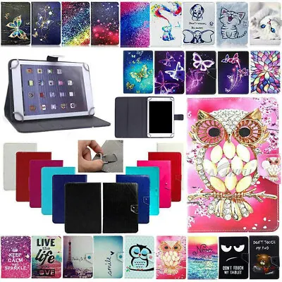 For Amazon Kindle Fire 7 2015 5th Gen Tablet Universal Leather Stand Case Cover • $8.99