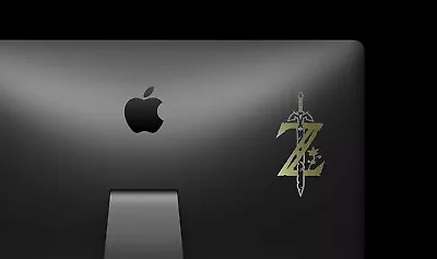 Legend Of Zelda Premium Vinyl Decal 7 X 3 - Now In Chrome  • $4.99