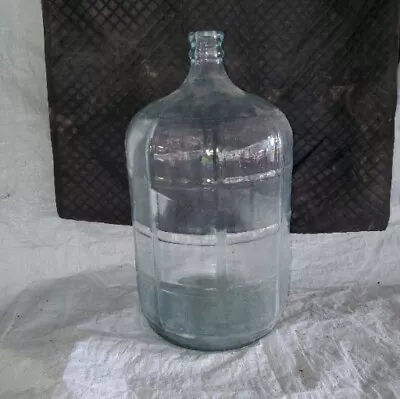 Vintage Crisa 5 Gallon Glass Water Wine Bottle Jug Carboy Made In Mexico BLUE • $55