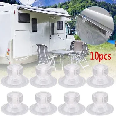 10Pcs Awning Suction Cups Limpet Fixing System Sucker Pads For Caravan Motorhome • £4.99