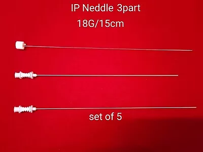 4A Initial Puncture (IP) Needle  3part 18G / 15cm Set Of 5 • $68.38