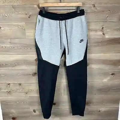 $35 • Buy Nike M Colorblock Tech Fleece Elastic Drawcord Waist Jogger Pants Men's Medium 