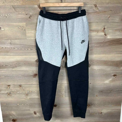 $35 • Buy Nike M Colorblock Tech Fleece Elastic Drawcord Waist Jogger Pants Men's Medium 