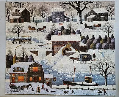 Charles Wysocki Plumbelly's Playground 1000 Pc Puzzle RARE 1989 4679-13 COMPLETE • $22.50