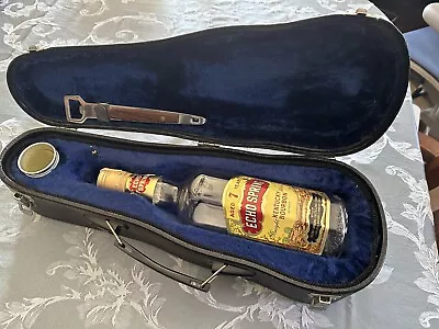 Vintage Fifth Violin Case Bottle Holder Portable Bar And Music Box  • $150