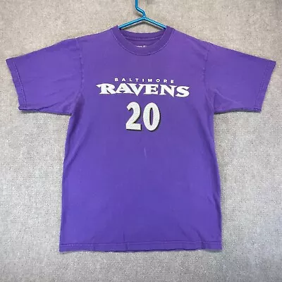 Baltimore Ravens Ed Reed #20 Vintage Reebok Shirt Jersey Men's Size Small Purple • $11.69