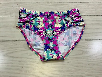 6 Shore Road High Rise Bikini Bottom Women's Size XS Multicolor NEW MSRP $75 • $19.17