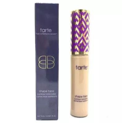 Tarte Shape Tape Concealer - LIGHT - New Boxed - Full Size 10ml • £8.99