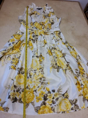 £9.65 • Buy JESSICA Howard Womens Yellow Summer/ Party Dress Uk Size 14 Used-excellent...