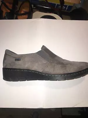£10 • Buy Jana Relax 100% Comfort Ladies Loafers/slip Ons-grey-7.5