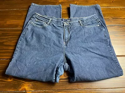 Venezia Jeans Women's Size 20 Blue Denim Straight Leg Pockets • $14.99