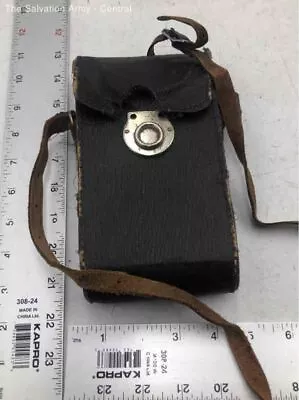 Vintage Black Battery Powered Rangefinder Idiomatic Shutter Folding Camera • $7.99