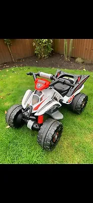 Childrens 12v Ride On Quad Bike • £50