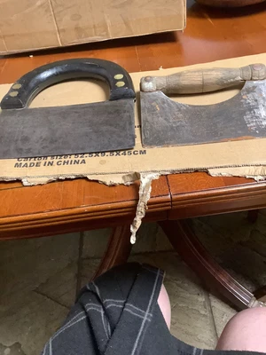 2 Old Chopping Tools • £12