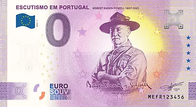 1 X 0 EURO - Escutismo Em Portugal - Robert Baden Powell (PT) - EuroSouvenir • £9.64