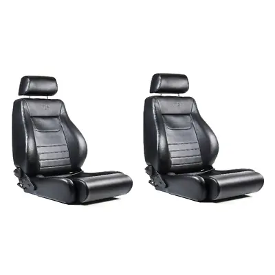 SAAS Universal 4X4 Seats (2) Black PU ADR Compliant • $800