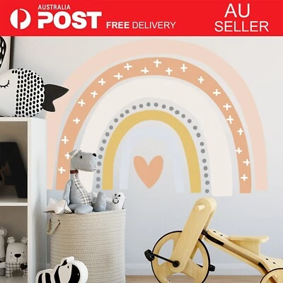 Self-adhesive Removable Wall Sticker&Decal | Full Rainbow | Kids&Nursery Room • $16.95