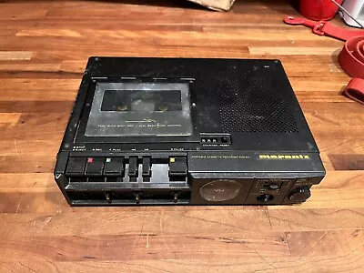 Marantz PMD201 Portable Cassette Recorder Player - Untested • $30