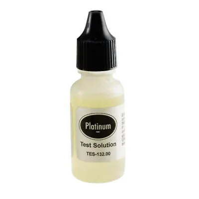 Platinum Acid Testing Solution Jewelry Tools In A Bottle • $5.68