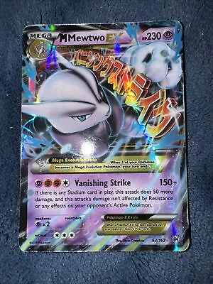 Pokémon TCG Mega Mewtwo EX Breakthrough 63/162 Holo Promo Promo • $9.99