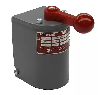 1.5 Hp-2 Hp Electric Motor Reversing Drum Switch Single Phase Position=Maintain • $71